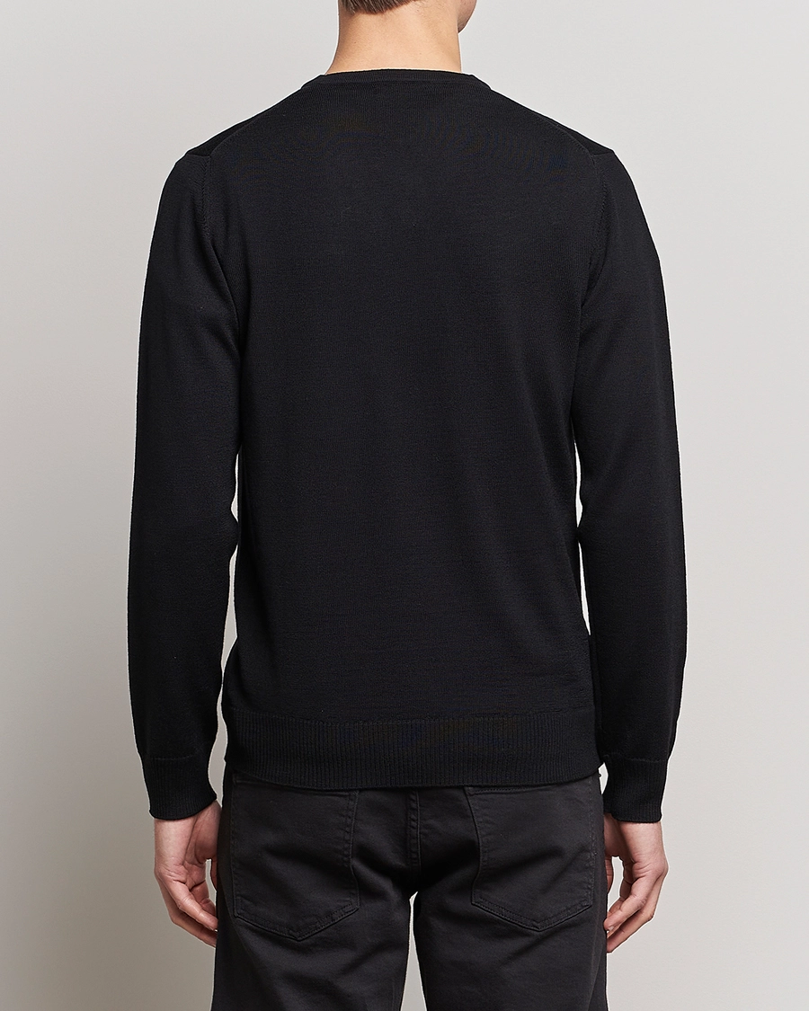 J.Lindeberg Lymann True Merino V-Neck Pullover Black S - Bilde 4