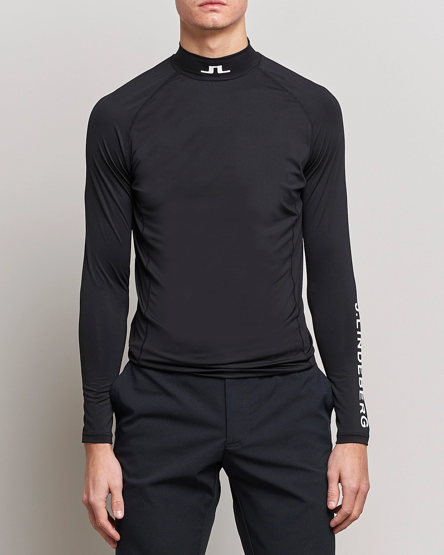 J.Lindeberg Aello Soft Compression Tee Black S - Bilde 3