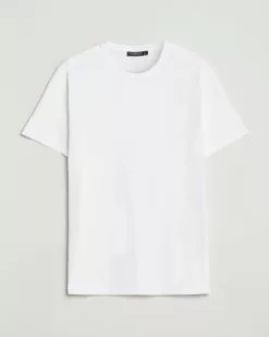 J.Lindeberg Sid Cotton Crew Neck Tee White M