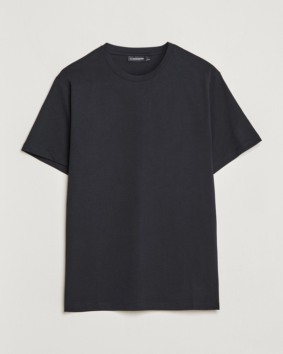 J.Lindeberg Sid Cotton Crew Neck Tee Black M