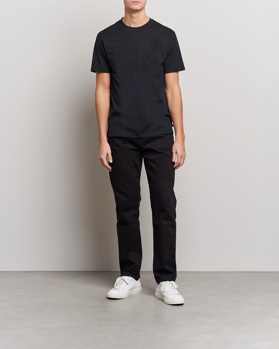 J.Lindeberg Sid Cotton Crew Neck Tee Black M - Bilde 2
