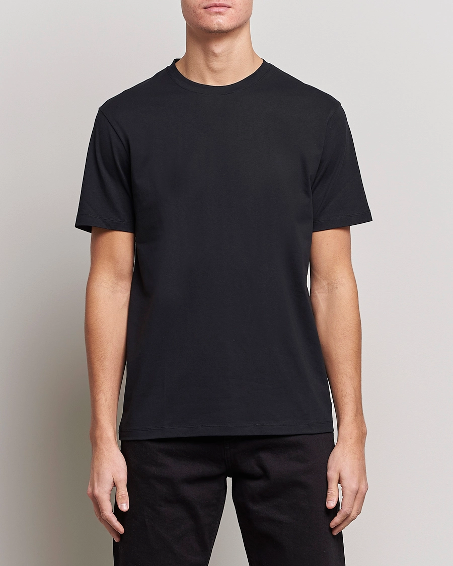 J.Lindeberg Sid Cotton Crew Neck Tee Black M - Bilde 3