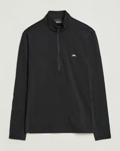 J.Lindeberg Luke Jersey Half Zip Black S