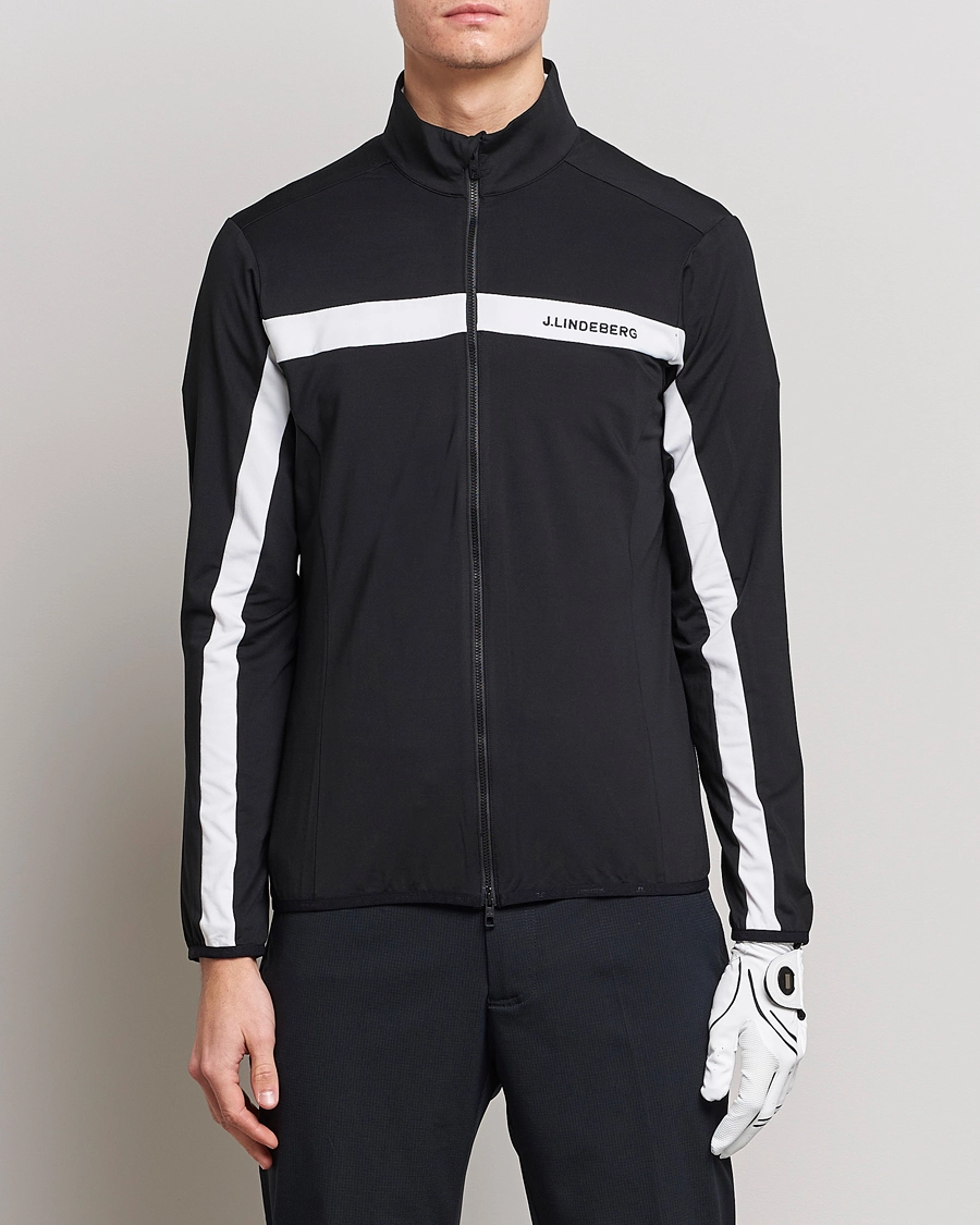 J.Lindeberg Jarvis Mid Layer Jacket Black S - Bilde 3