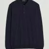 J.Lindeberg Noel Light Merino Polo Shirt Navy S