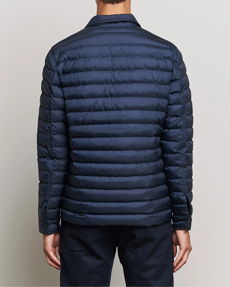 J.Lindeberg Gorman Quilted Overshirt Navy L - Bilde 4