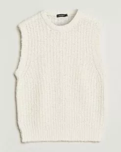 J.Lindeberg Alfons Wool Slipover Cloud White S
