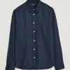 J.Lindeberg Slim Fit Comfort Tencel Shirt Navy M