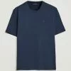 J.Lindeberg Dale Organic Cotton Patch T-Shirt Navy M