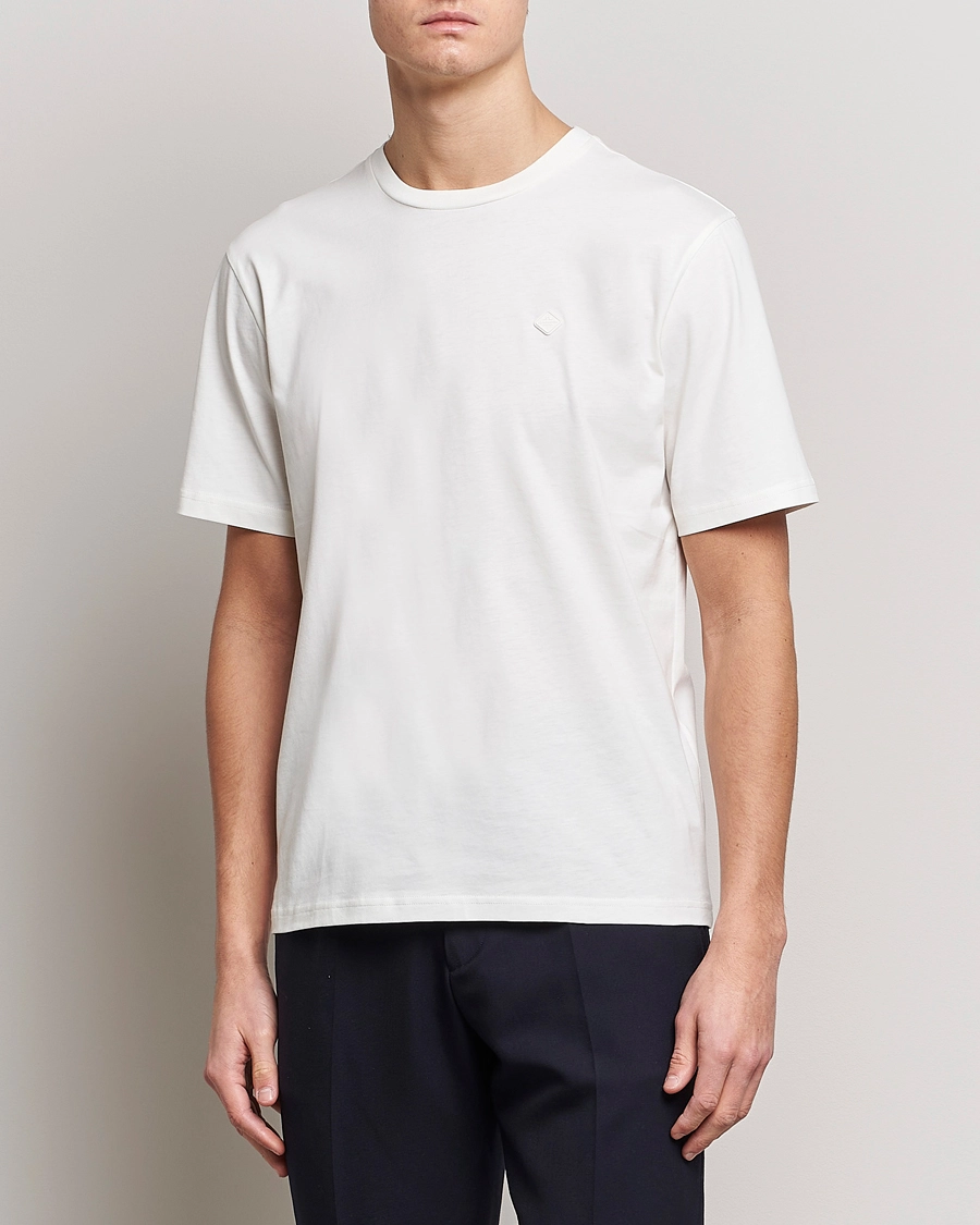 J.Lindeberg Dale Organic Cotton Patch T-Shirt Cloud White L - Bilde 3