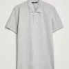 J.Lindeberg Troy Clean Polo Light Grey Melange S