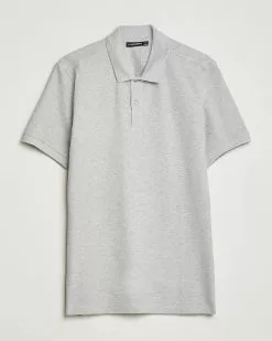 J.Lindeberg Troy Clean Polo Light Grey Melange S