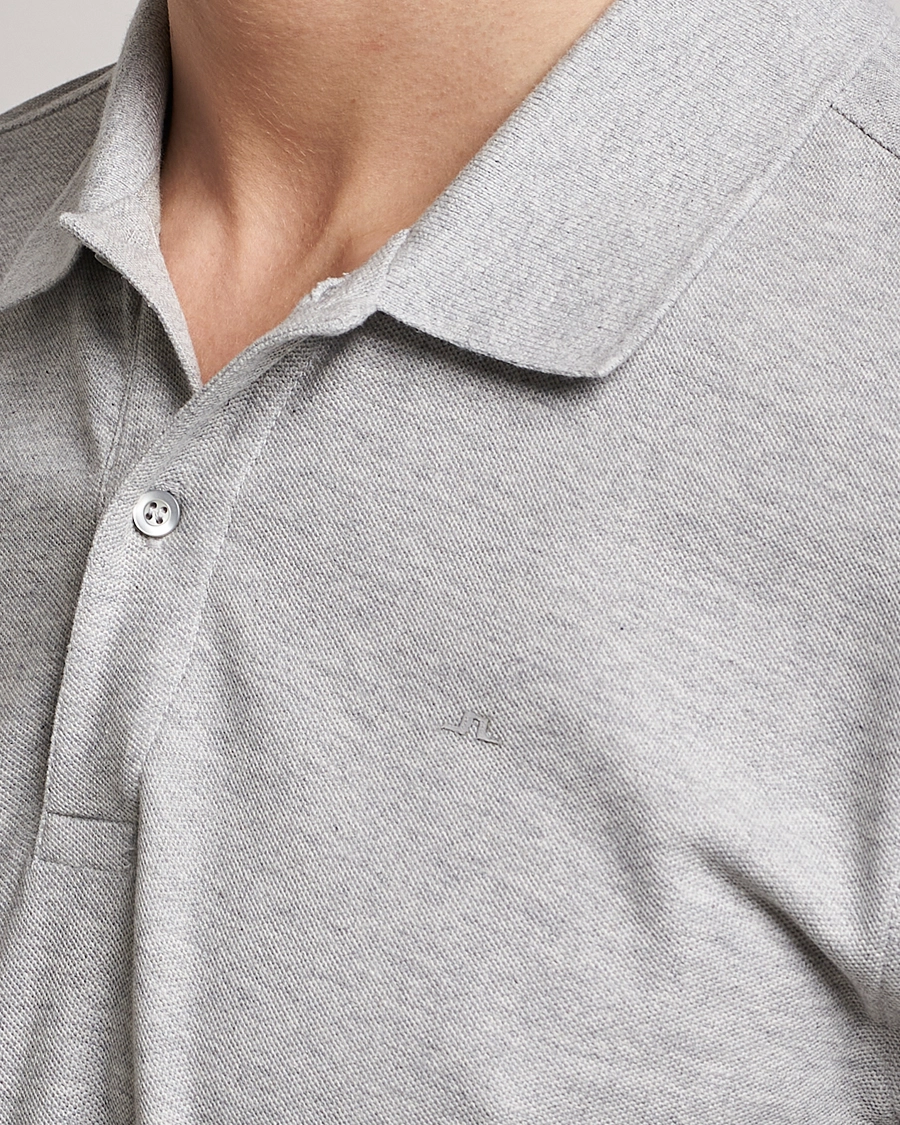 J.Lindeberg Troy Clean Polo Light Grey Melange S - Bilde 5