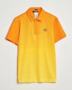 J.Lindeberg Lowell Faded Slim Fit Polo Russet Orange S