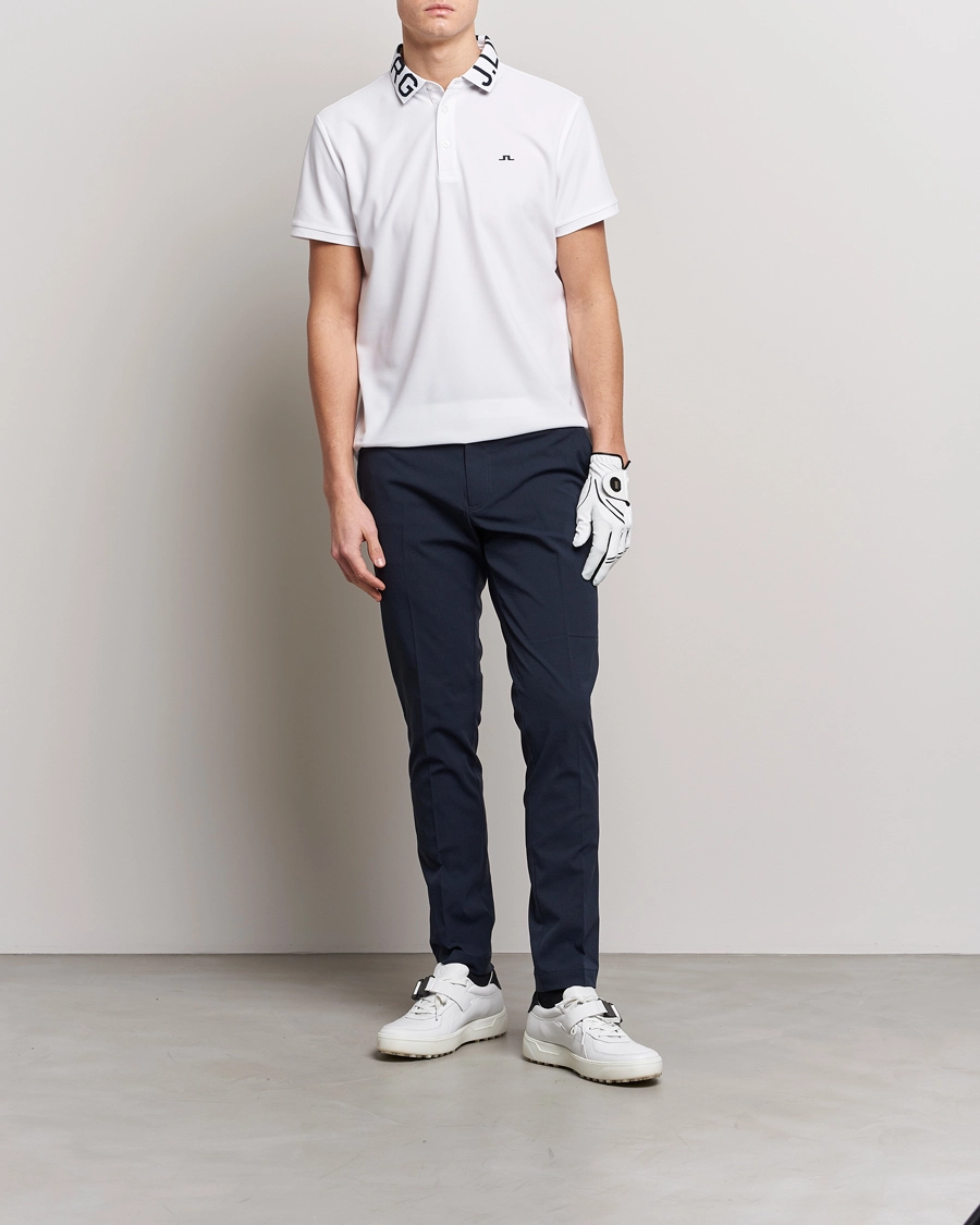 J.Lindeberg Gus Regular Polo White S - Bilde 2