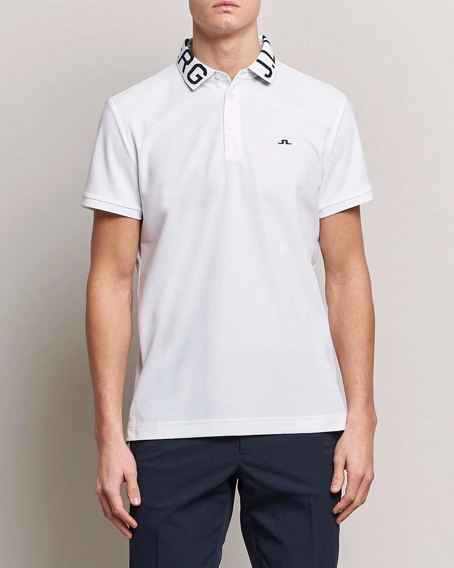 J.Lindeberg Gus Regular Polo White S - Bilde 3