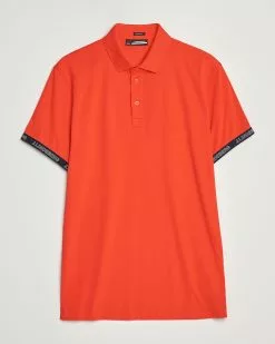 J.Lindeberg Guy Regular Fit Polo Fiery Red S