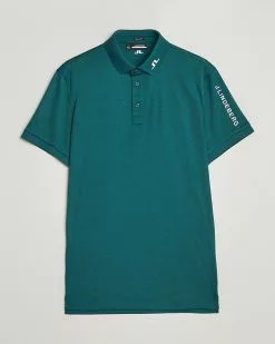 J.Lindeberg Tour Tech Regular Fit Polo Rain Forest Melange S