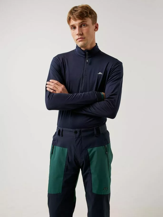 J.Lindeberg Luke Half Zip Mid Layer - JL Navy - Bilde 2