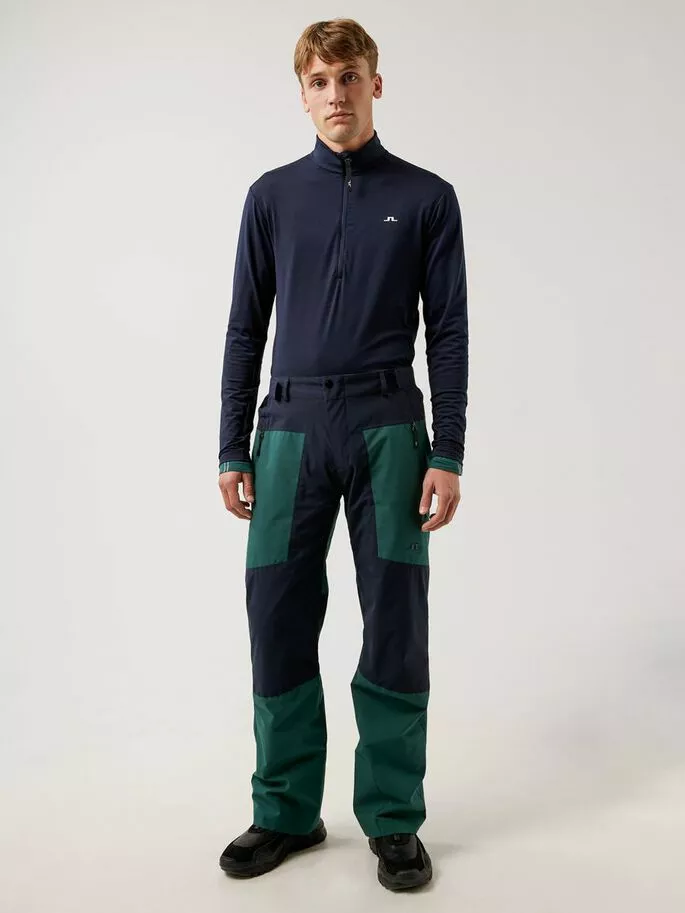 J.Lindeberg Luke Half Zip Mid Layer - JL Navy - Bilde 3