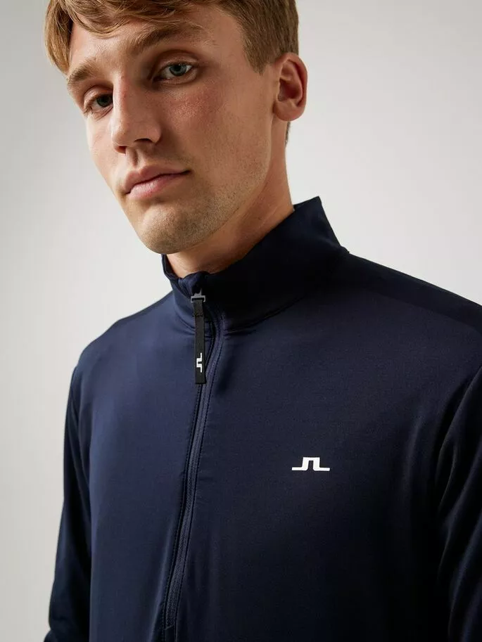 J.Lindeberg Luke Half Zip Mid Layer - JL Navy - Bilde 4