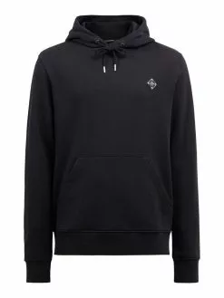 J.Lindeberg Throw Patch Hoodie - Black