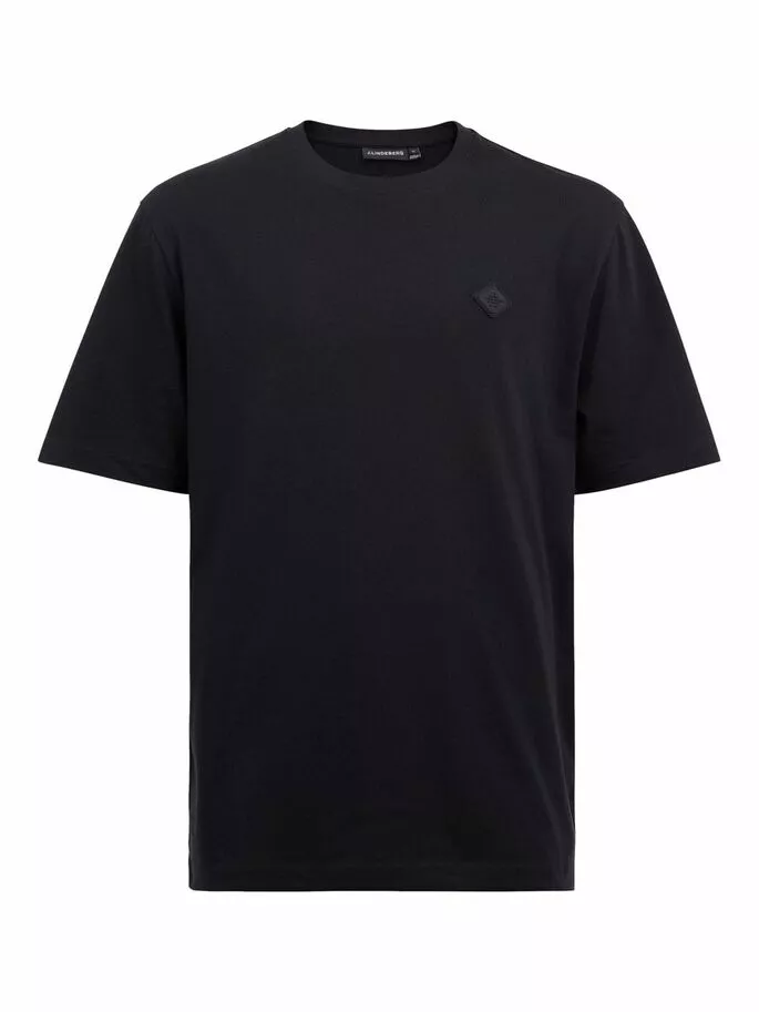 J.Lindeberg Dale Logo Patch T-shirt - Black