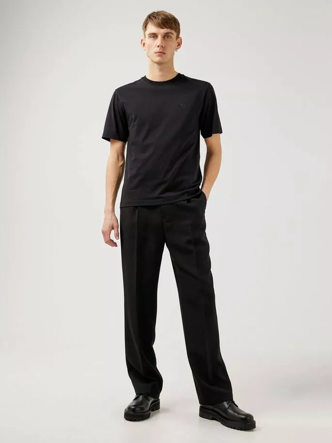 J.Lindeberg Dale Logo Patch T-shirt - Black - Bilde 4