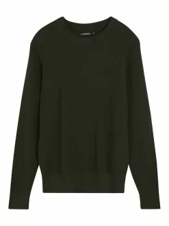 J.Lindeberg Oliver Structure Sweater - Forest Green