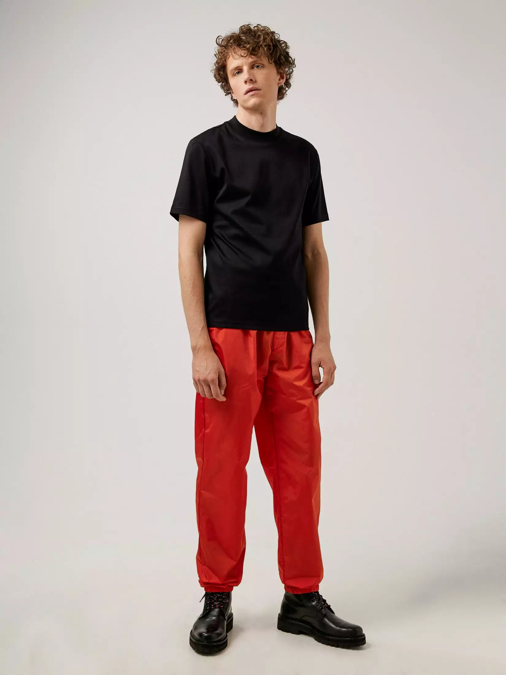 J.Lindeberg Ace Mock Neck T-Shirt - Black - Bilde 3