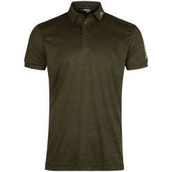 J.Lindeberg Tour Tech Reg Fit Golf Polo - Grape Leaf Melange