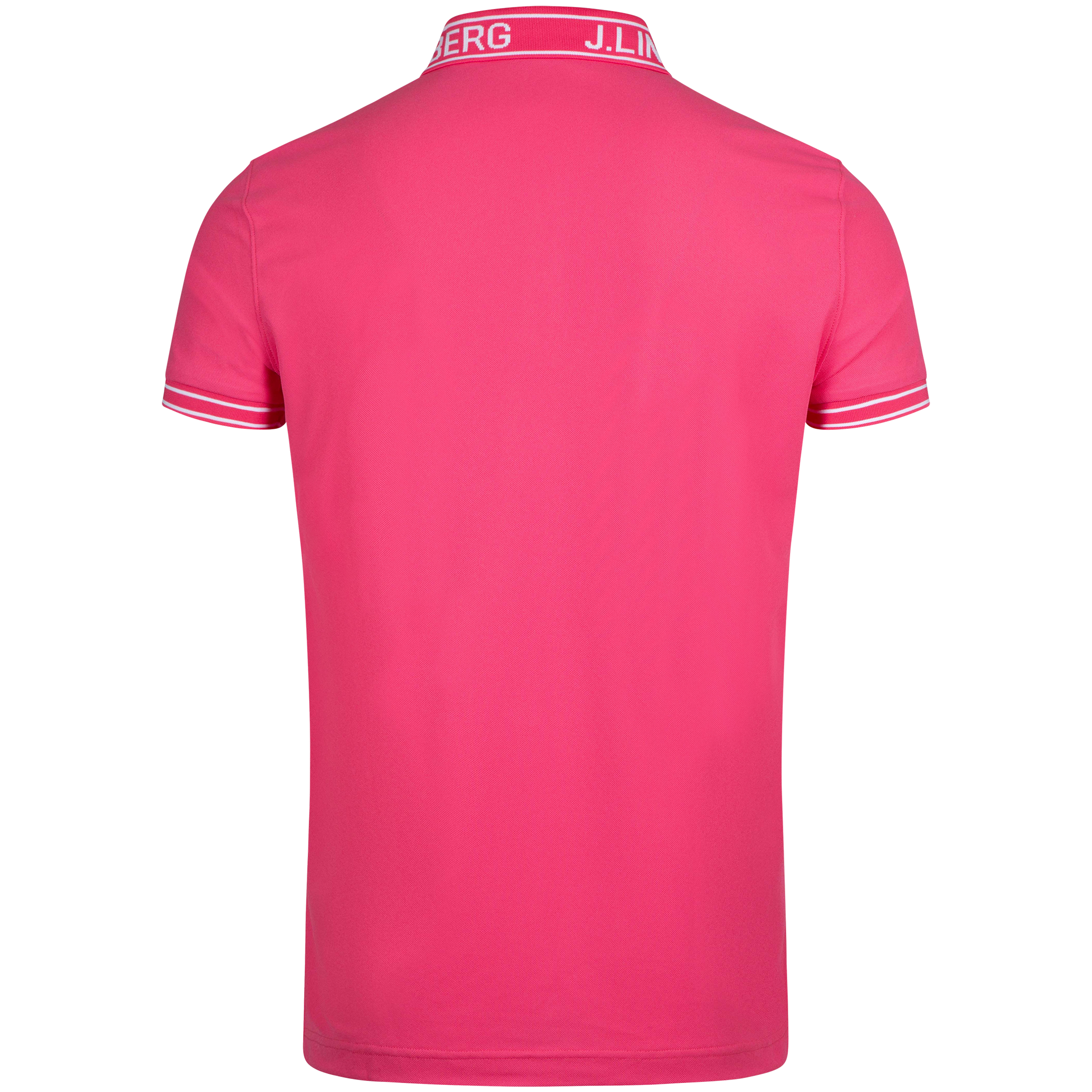 J.Lindeberg Austin Regular Golf Polo - Hot Pink - Bilde 2