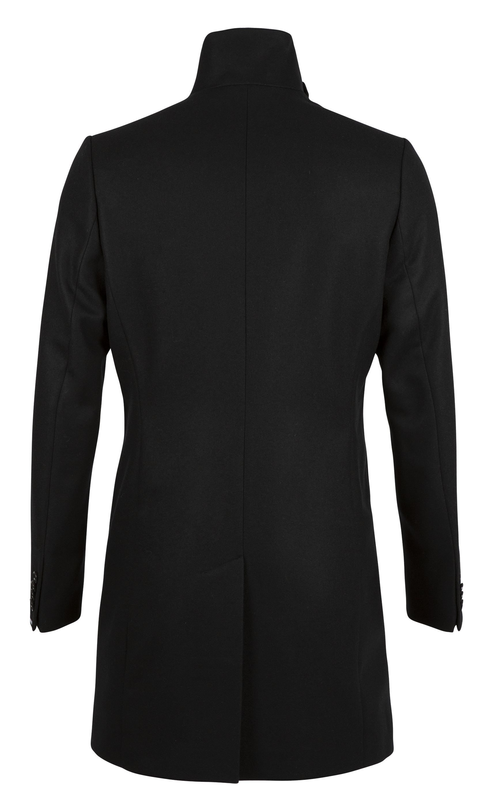 J.Lindeberg Holger Compact Melton Coat - Black - Bilde 6