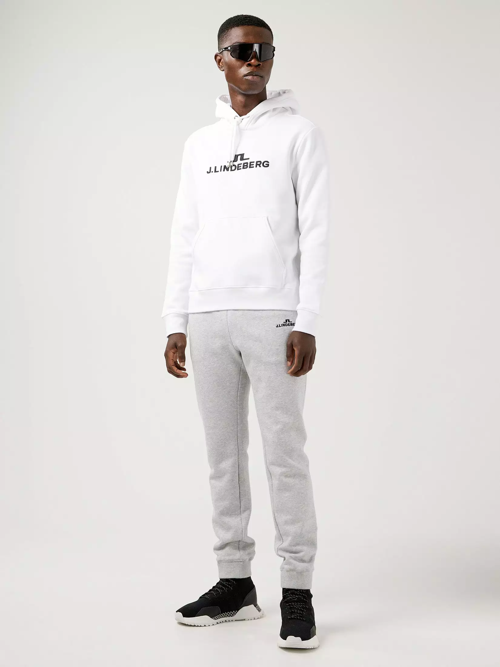 J.Lindeberg Alpha Hood - White - Bilde 2