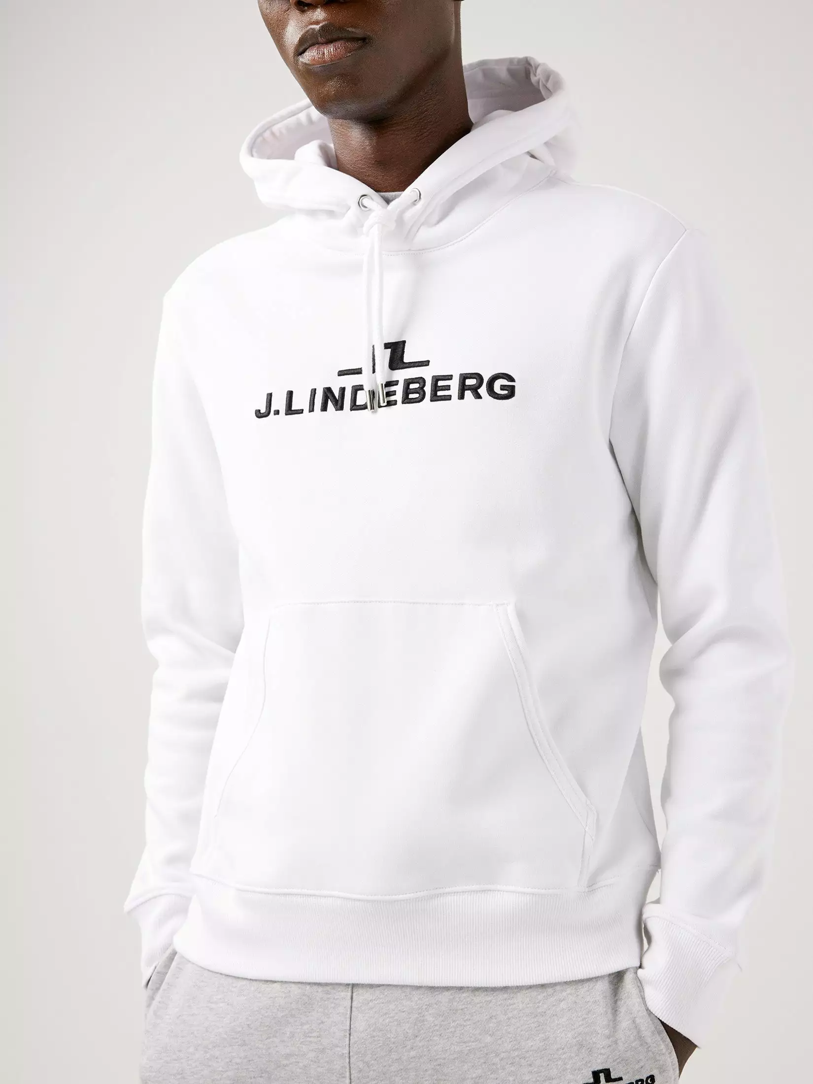 J.Lindeberg Alpha Hood - White - Bilde 4
